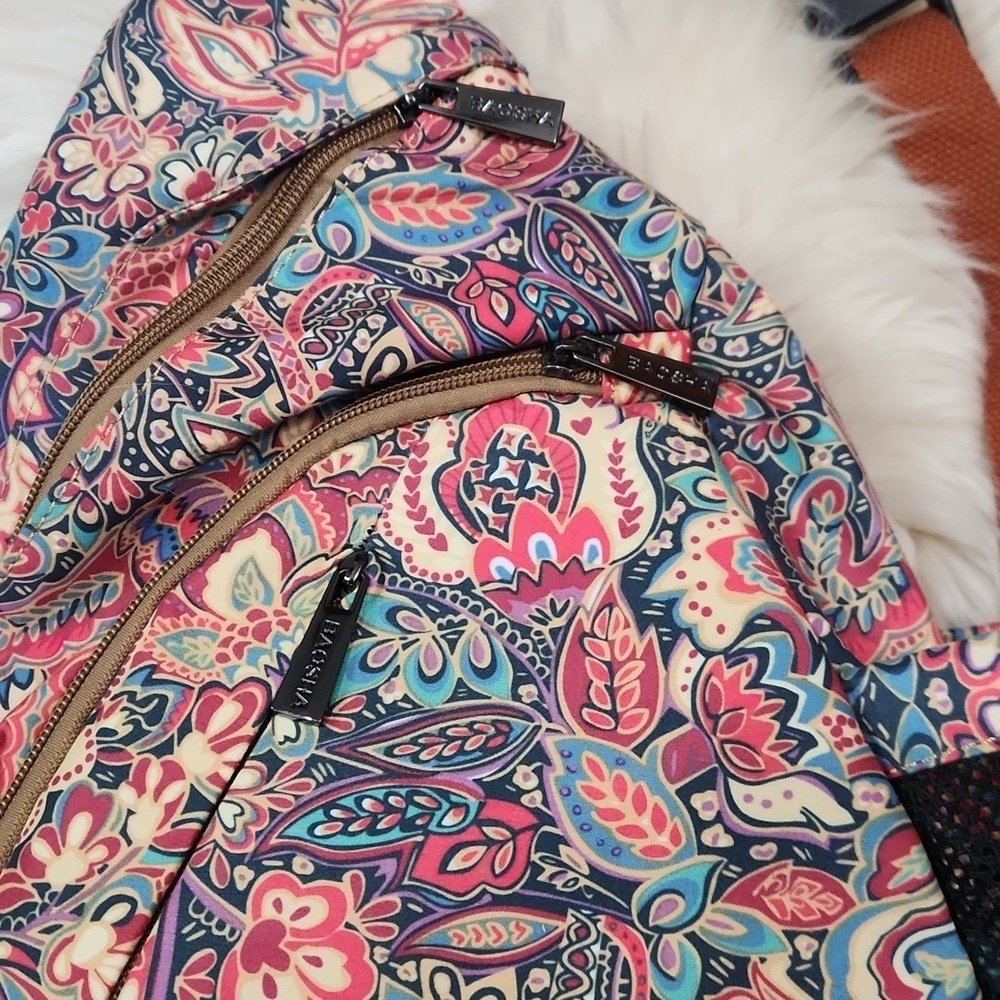 Baosha Paisley Gypsy Pattern Crossbody Shoulder Bag - Picture 2 of 6
